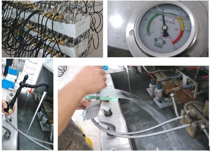Gli articoli sanitari brucciacchiano il rubinetto della cucina della maniglia con estraggono il ODM/OEM del rubinetto