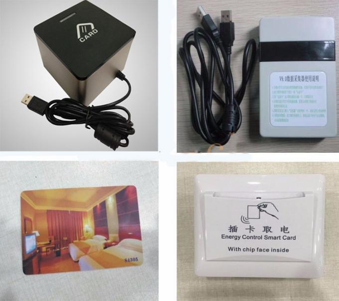 Serratura elettronica dell'hotel dell'acciaio inossidabile RFID con il sistema della serratura di ProUSB