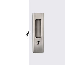 Sicurezza porta scorrevole in vetro serratura a scatole con cavi / serrature per porte domestiche