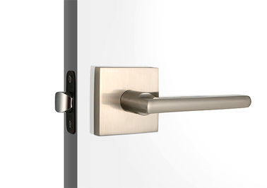 Incorporazione di serrature tubolari in lega di zinco, serrature regolabili per porte da bagno, satinato e nichel