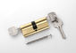 Sicurezza di oro sostituzione serratura cilindro di ottone 70mm 2 chiavi con pin tumbler