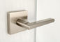 Incorporazione di serrature tubolari in lega di zinco, serrature regolabili per porte da bagno, satinato e nichel