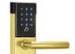 Electroinc Gold Door Lock Sbloccato con password o chiave meccanica