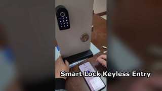 Serratura digitale intelligente con tastiera Bluetooth wireless