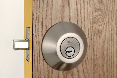 Serrature di porta scorrevole in acciaio inossidabile metallo single cylinder bullone 3 chiavi in ottone identiche