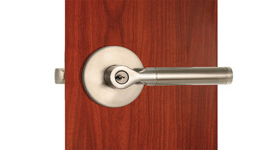Serrature per porte tubolari in lega di zinco satinato e nichel di alta sicurezza 3 chiavi in ottone