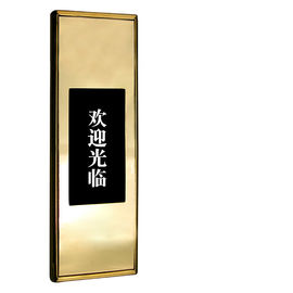 PVD Gold RFID Card Cabinet Locker Lock SUS304 Per Sauna Bagno / Sala SPA