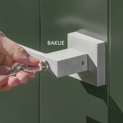 Protezione della porta del capanno in alluminio resistente agli UV per il deposito in giardino