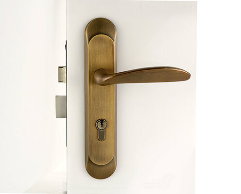 Serratura per porta Bluetooth da 2,85 kg integrata con codice, scheda, impronta digitale, APP, Bluetooth, WiFi, opzioni ignifughe per garantire il controllo accessi