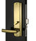 Serrature per porte di sicurezza elettroniche PVD / serrature per porte di ingresso senza chiave maniglia pesante