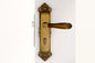 Serratura per porta della stanza con maniglia a leva da 130×68 mm Bronzo giallo antico