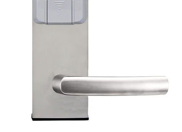 62mm Backset Card / Key Open Electronics Door Lock Per camera d'albergo SUS201
