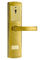38 - 50 mm Spessore di porta Serrature elettroniche di sicurezza Placcata in oro Serratura elettronica di porta