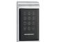 Serratura elettronica di colore argento sbloccata con password o carta EMID