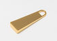 OEM/ODM Accessori per borse a mano in magazzino Hardware Golden Zipper Pull For Bag