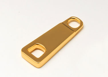 Accessoiri per borse a mano in alta placca elettroplata Hardware Acciaio colore personalizzato Zipper Pull per borsa