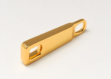 Accessoiri per borse a mano in alta placca elettroplata Hardware Acciaio colore personalizzato Zipper Pull per borsa