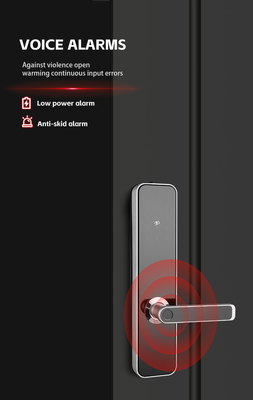 Leggio di alluminio NFC Card Tastiera Chiusura porta Per casa appartamento Hotel edificio