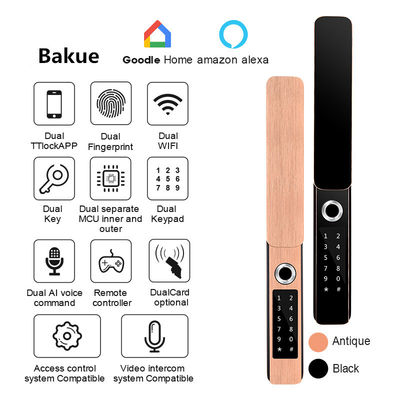 Cortile esterno codice impronte digitali WiFi Chiusura porta impermeabile IP68 lega di alluminio