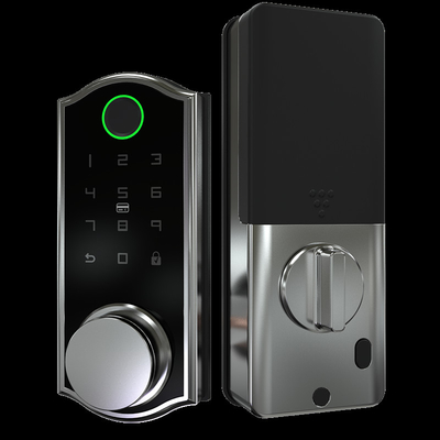 Touchscreen Smart Chiusura di porta a chiusura con impronta digitale IC Card Code APP Controllo WiFi Deadbolt