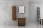 Eleganti mobili da bagno in MDF in quercia con armadietto laterale 800 x 25 x 700 mm