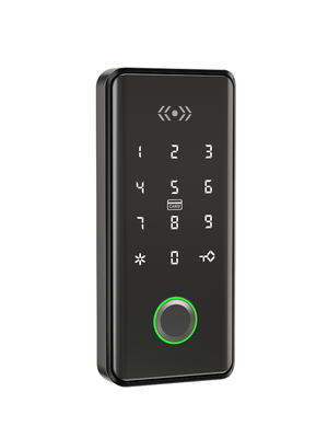 Password impronta digitale lucchetto smart armadio con viti in lega di zinco