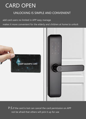 Blocchi intelligenti senza chiave per appartamenti porta d'ingresso porta di stanza