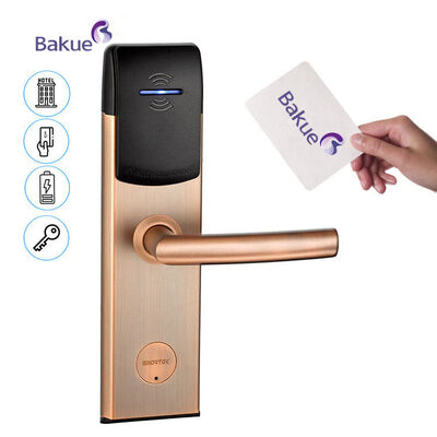 Blocco porta Bluetooth codice di carta integrato impronta digitale APP Bluetooth WiFi Opzioni ignifughe che garantiscono il controllo dell'accesso
