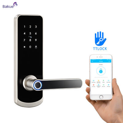 60min ignifughi Adatta Spessore della porta 38 a 50mm 60min Ignifughi Smart Door Lock con WiFi eKey APP Dispositivo di gestione dell'accesso a controllo remoto