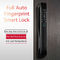 4200MAH batteria al litio allarme automatico impronte digitali serratura della porta nero classico