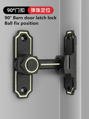 Serrature resistente del fermo di porta del granaio dello zinco ODM di 25mm x di 80mm