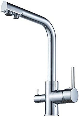 Rubinetto filtrato della cucina dell'acqua con la corrente/lo spruzzo/pausa