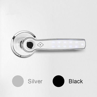 TTlock Fingerprint Bluetooth Smart Lock Maniglia in lega di zinco senza chiave
